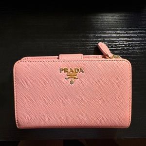 Prada Small Saffiano Wallet